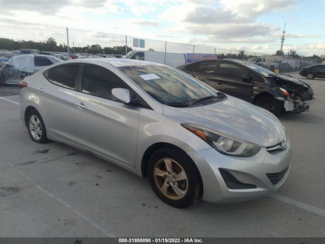 HYUNDAI ELANTRA 2014 5npdh4ae3eh480069