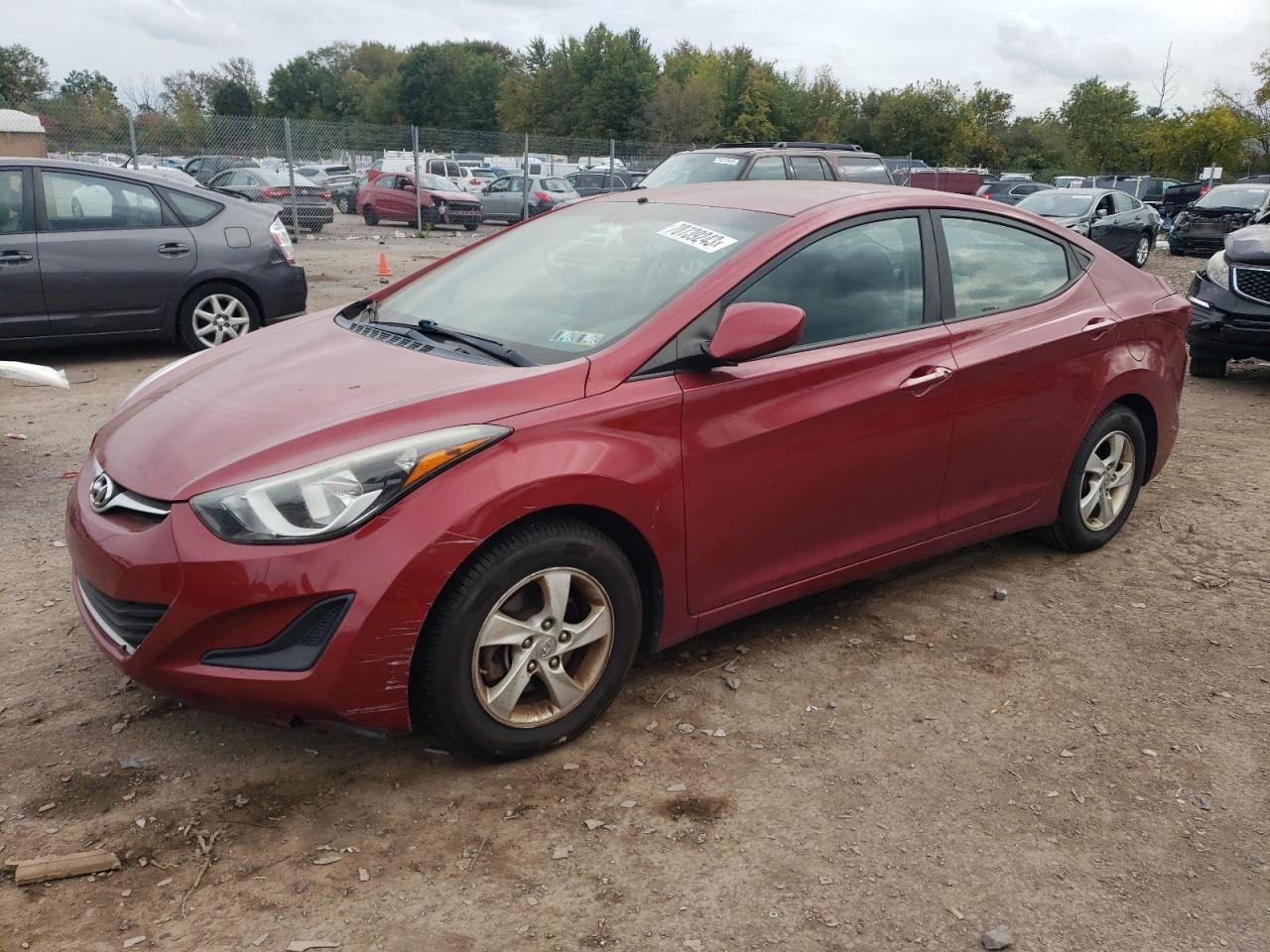 HYUNDAI ELANTRA 2014 5npdh4ae3eh482565