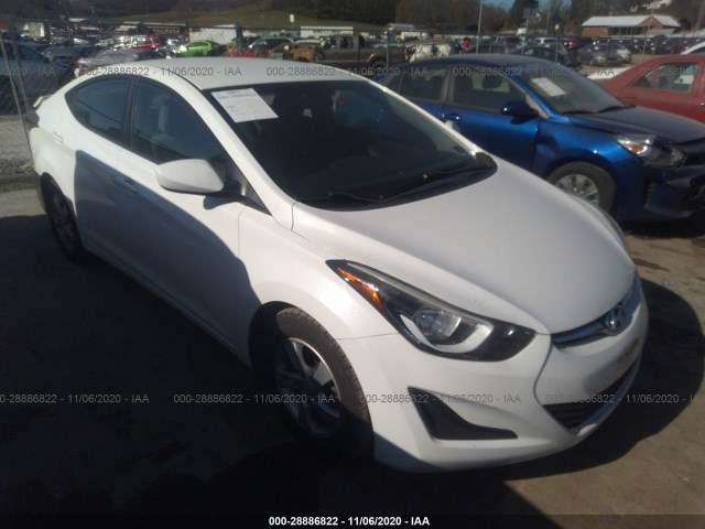 HYUNDAI ELANTRA 2014 5npdh4ae3eh485806