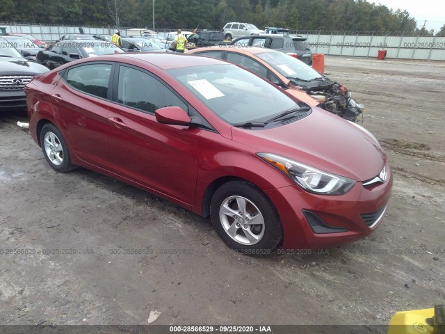 HYUNDAI ELANTRA 2014 5npdh4ae3eh487491