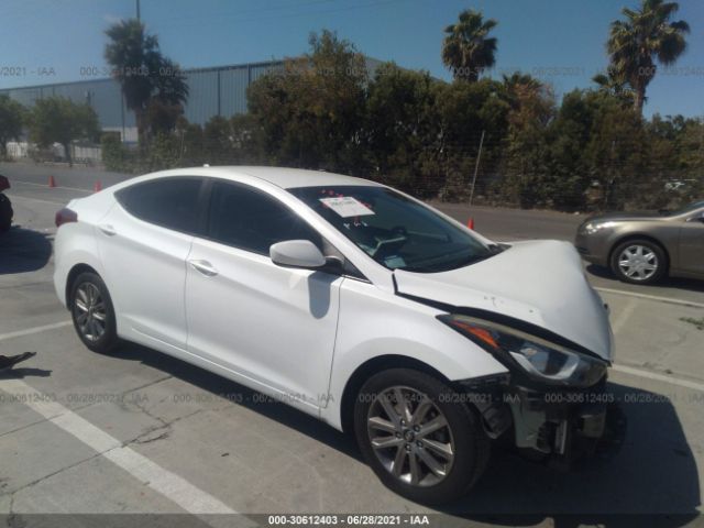 HYUNDAI ELANTRA 2014 5npdh4ae3eh489208