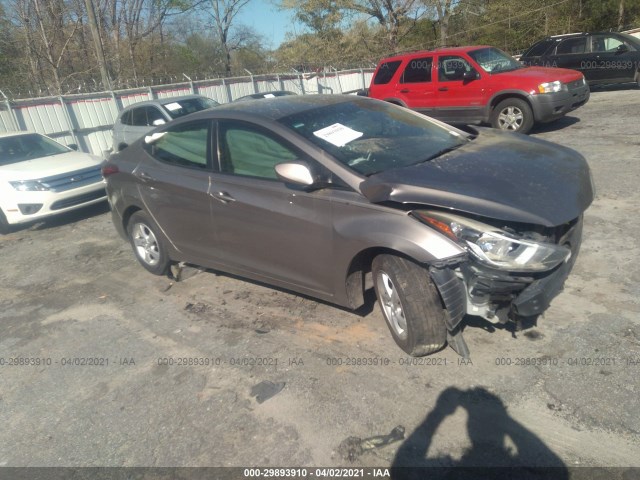 HYUNDAI ELANTRA 2014 5npdh4ae3eh490603