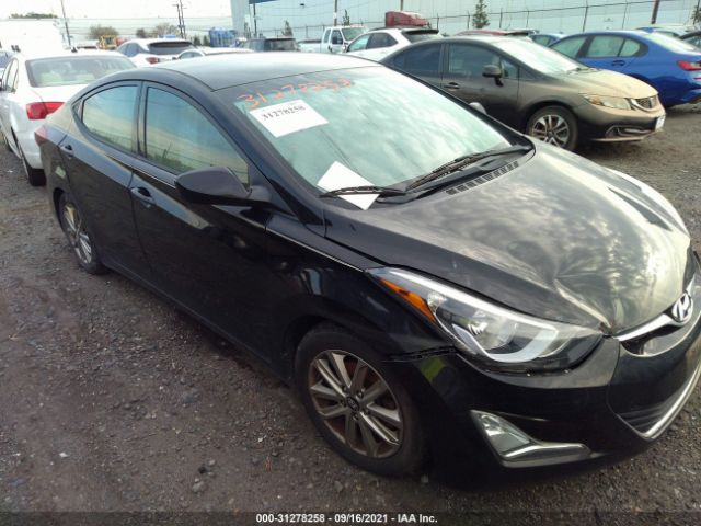 HYUNDAI ELANTRA 2014 5npdh4ae3eh493047