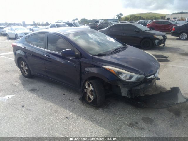 HYUNDAI ELANTRA 2014 5npdh4ae3eh499124