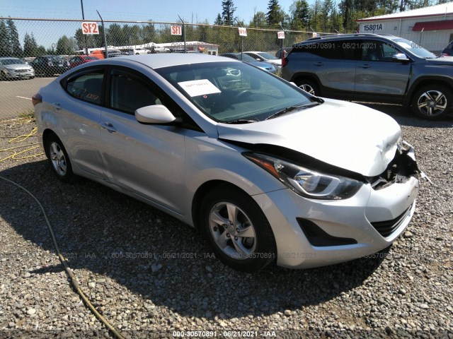 HYUNDAI ELANTRA 2014 5npdh4ae3eh503141