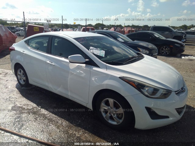 HYUNDAI ELANTRA 2014 5npdh4ae3eh508078