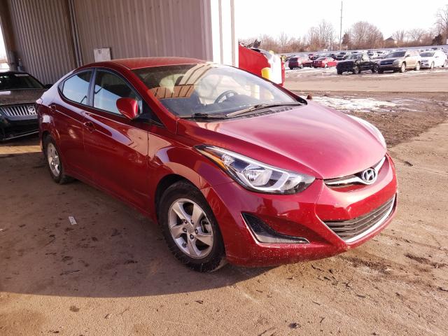 HYUNDAI ELANTRA SE 2014 5npdh4ae3eh511630