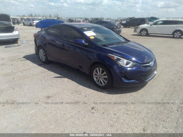 HYUNDAI ELANTRA 2014 5npdh4ae3eh513488