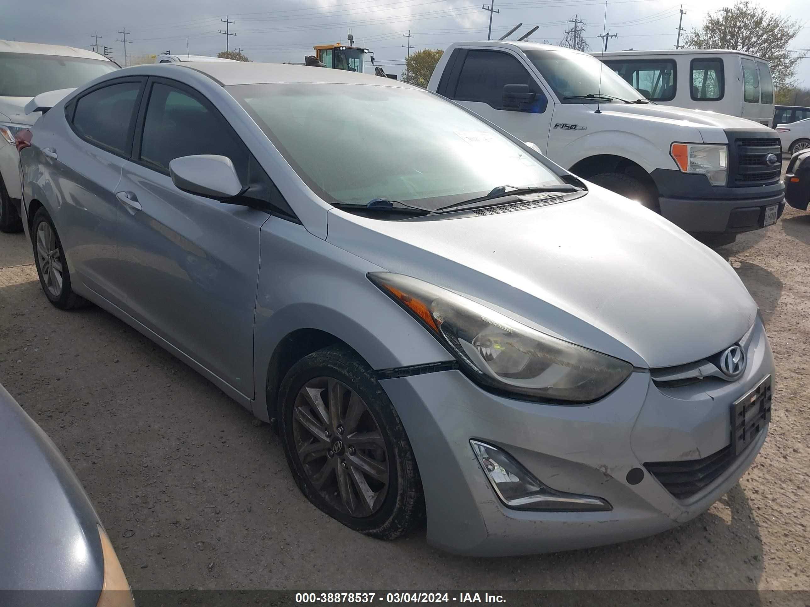 HYUNDAI ELANTRA 2014 5npdh4ae3eh517671