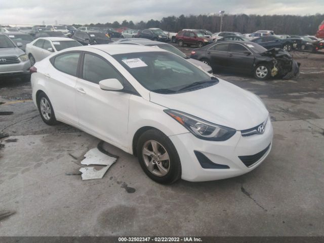 HYUNDAI ELANTRA 2014 5npdh4ae3eh521669