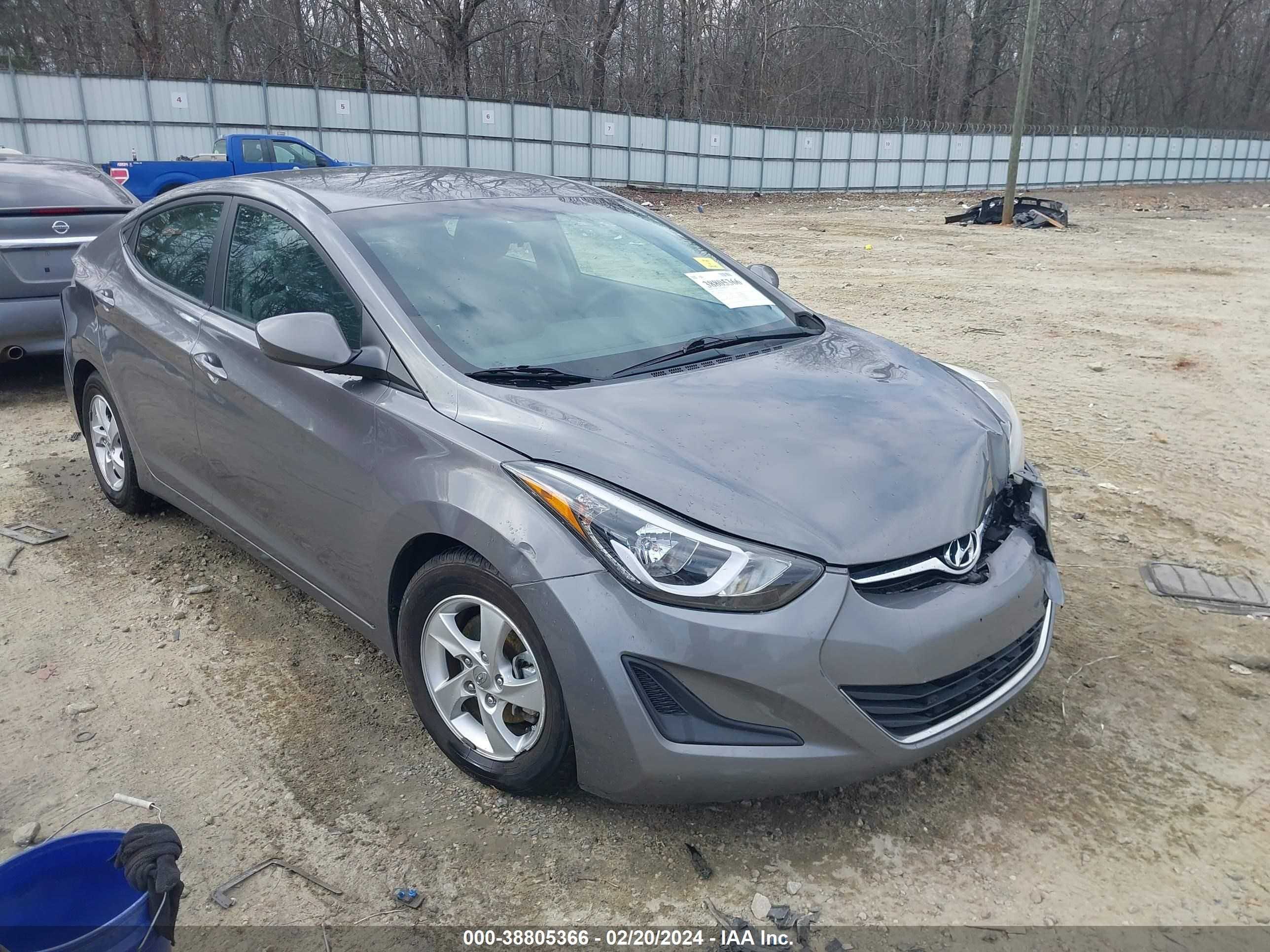 HYUNDAI ELANTRA 2014 5npdh4ae3eh525673