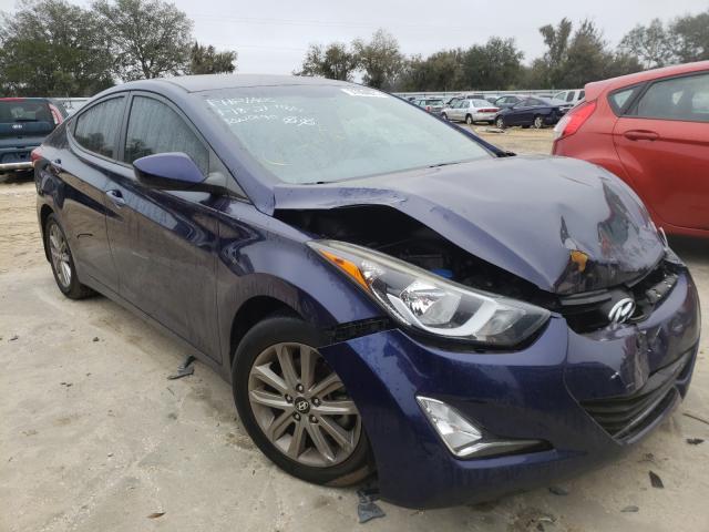 HYUNDAI ELANTRA SE 2014 5npdh4ae3eh527648