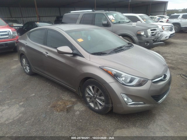 HYUNDAI ELANTRA 2014 5npdh4ae3eh528458