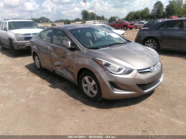 HYUNDAI ELANTRA 2014 5npdh4ae3eh532638