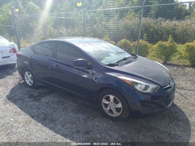 HYUNDAI ELANTRA 2014 5npdh4ae3eh532994