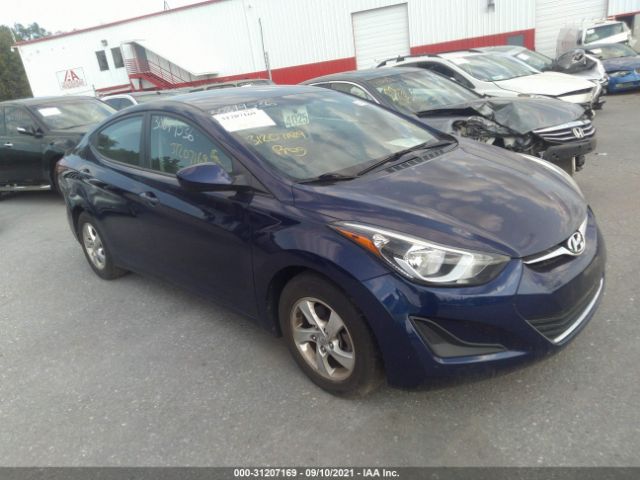 HYUNDAI ELANTRA 2014 5npdh4ae3eh533238