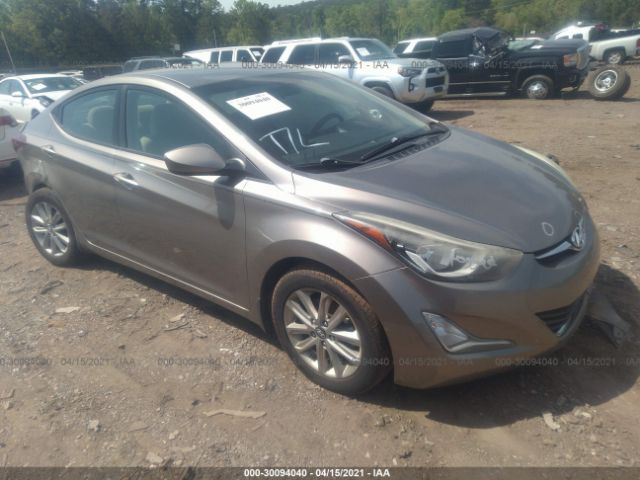 HYUNDAI ELANTRA 2014 5npdh4ae3eh533594