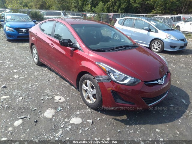 HYUNDAI ELANTRA 2014 5npdh4ae3eh535328