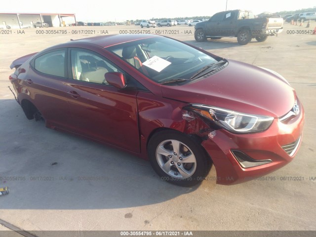 HYUNDAI ELANTRA 2014 5npdh4ae3eh536592