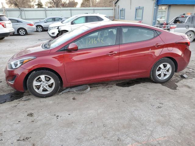 HYUNDAI ELANTRA SE 2014 5npdh4ae3eh536611