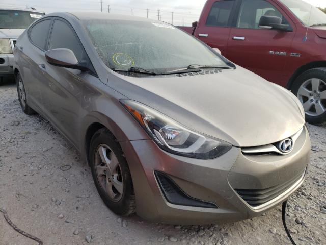 HYUNDAI ELANTRA SE 2014 5npdh4ae3eh537256