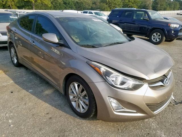 HYUNDAI ELANTRA SE 2014 5npdh4ae3eh538908