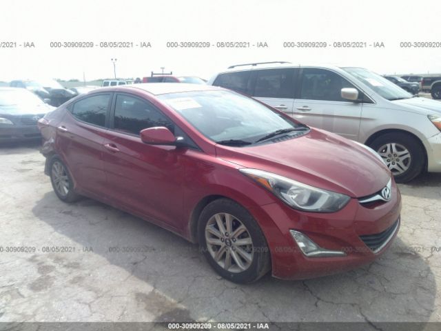 HYUNDAI ELANTRA 2014 5npdh4ae3eh539377