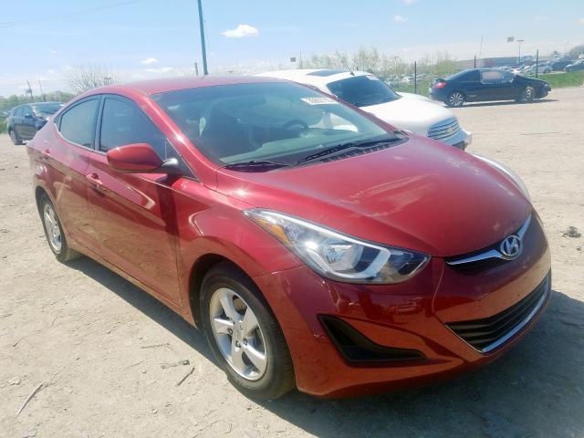 HYUNDAI ELANTRA SE 2014 5npdh4ae3eh540027