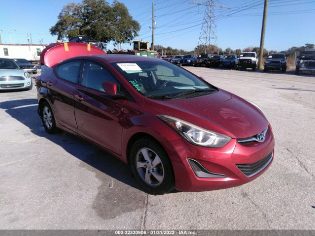 HYUNDAI ELANTRA 2014 5npdh4ae3eh543249