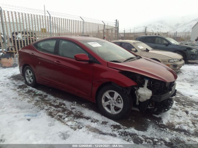 HYUNDAI ELANTRA 2014 5npdh4ae3eh543493