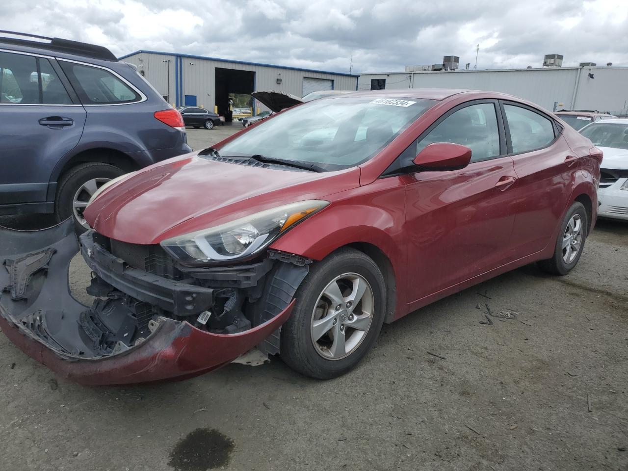 HYUNDAI ELANTRA 2014 5npdh4ae3eh544093