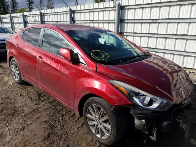 HYUNDAI ELANTRA SE 2014 5npdh4ae3eh545986