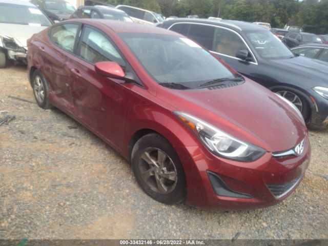 HYUNDAI ELANTRA 2015 5npdh4ae3fh547738