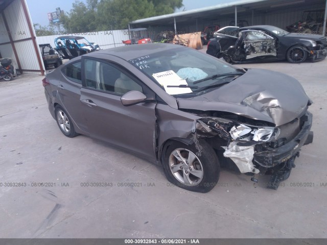 HYUNDAI ELANTRA 2015 5npdh4ae3fh554785