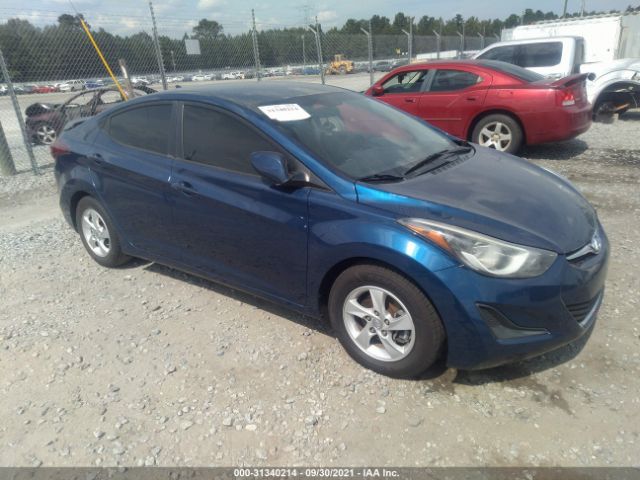 HYUNDAI ELANTRA 2015 5npdh4ae3fh599693