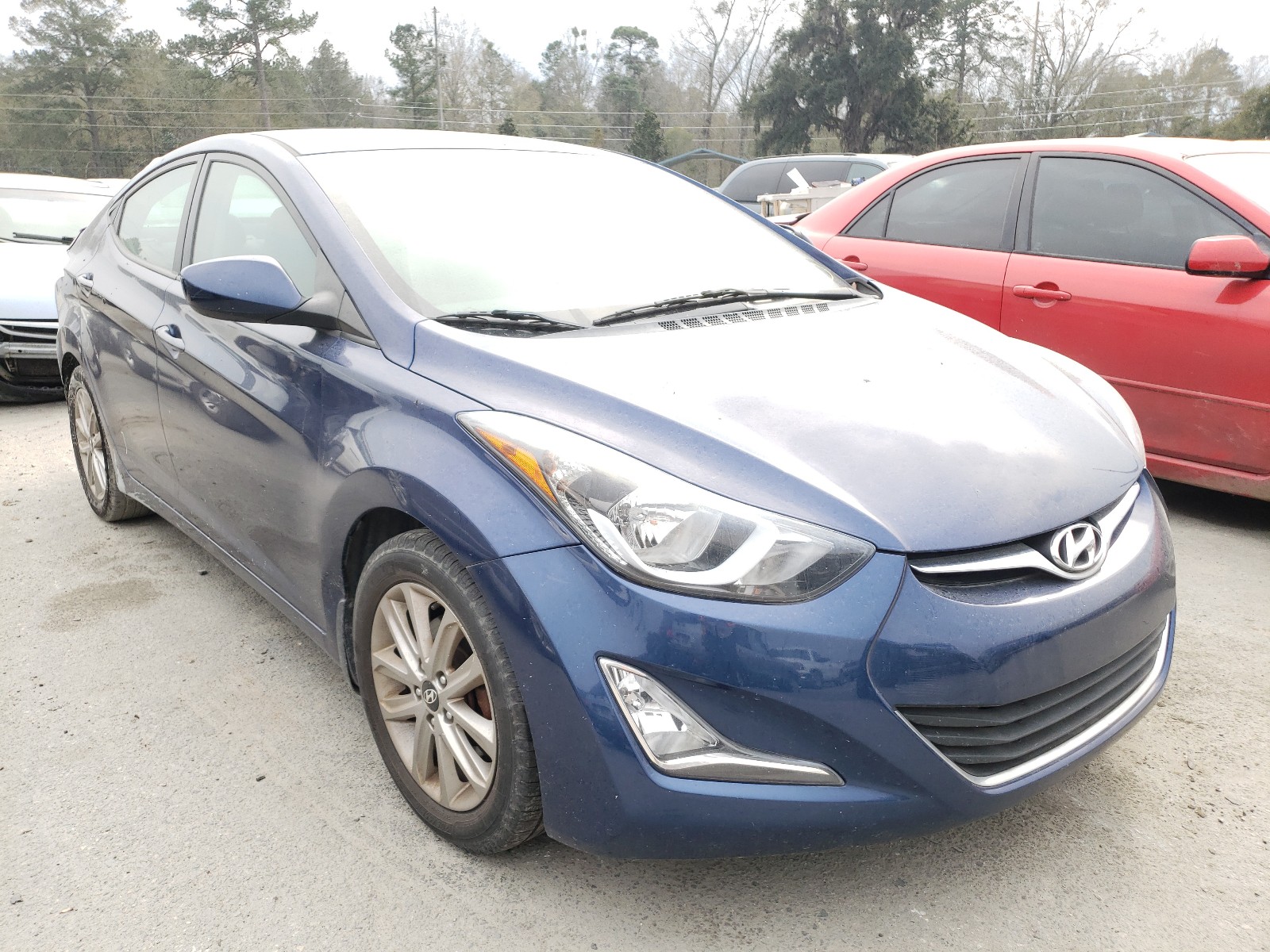 HYUNDAI ELANTRA SE 2015 5npdh4ae3fh611115