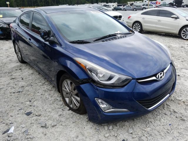 HYUNDAI ELANTRA SE 2015 5npdh4ae3fh613351