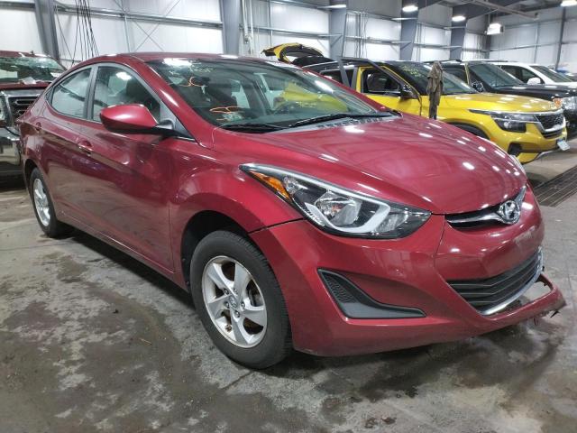 HYUNDAI ELANTRA SE 2015 5npdh4ae3fh644583