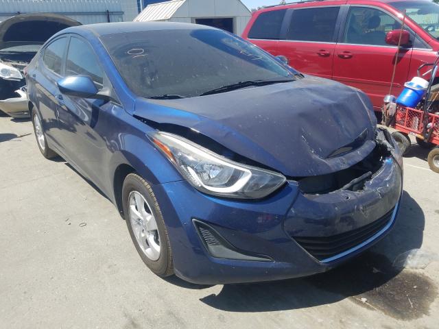 HYUNDAI ELANTRA SE 2015 5npdh4ae3fh645457