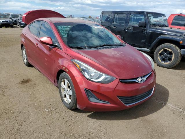 HYUNDAI ELANTRA SE 2015 5npdh4ae3fh646897