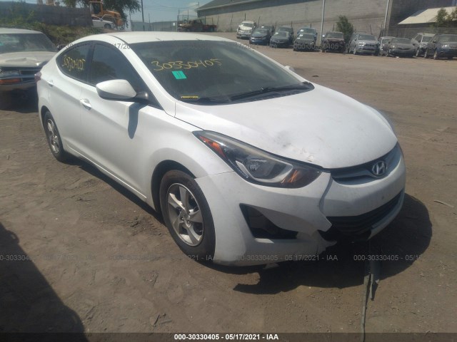 HYUNDAI ELANTRA 2015 5npdh4ae3fh647175