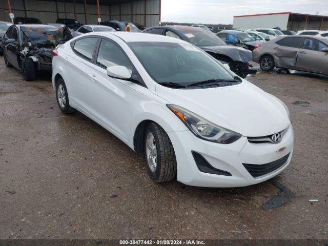 HYUNDAI ELANTRA 2015 5npdh4ae3fh650609