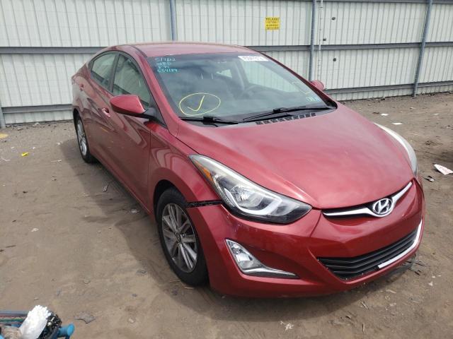 HYUNDAI ELANTRA SE 2016 5npdh4ae3gh654189