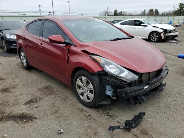 HYUNDAI ELANTRA SE 2016 5npdh4ae3gh663152