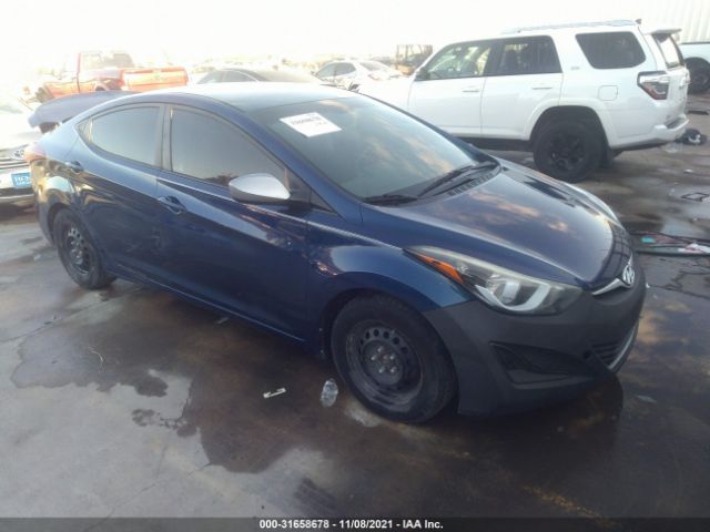 HYUNDAI ELANTRA 2016 5npdh4ae3gh664401