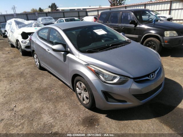 HYUNDAI ELANTRA 2016 5npdh4ae3gh664771