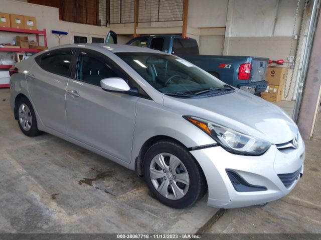 HYUNDAI ELANTRA 2016 5npdh4ae3gh667024