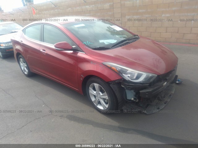 HYUNDAI ELANTRA 2016 5npdh4ae3gh668626