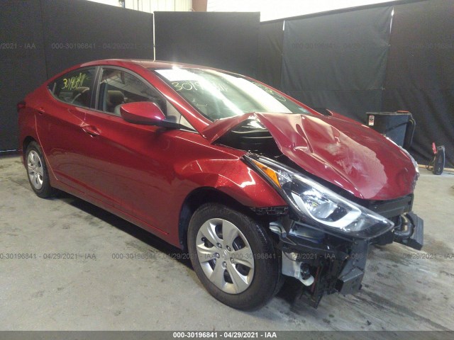 HYUNDAI ELANTRA 2016 5npdh4ae3gh669579