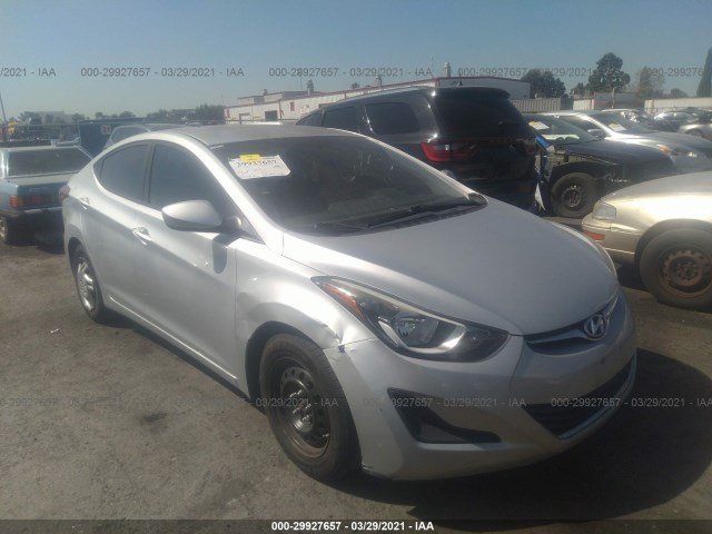 HYUNDAI ELANTRA 2016 5npdh4ae3gh673454